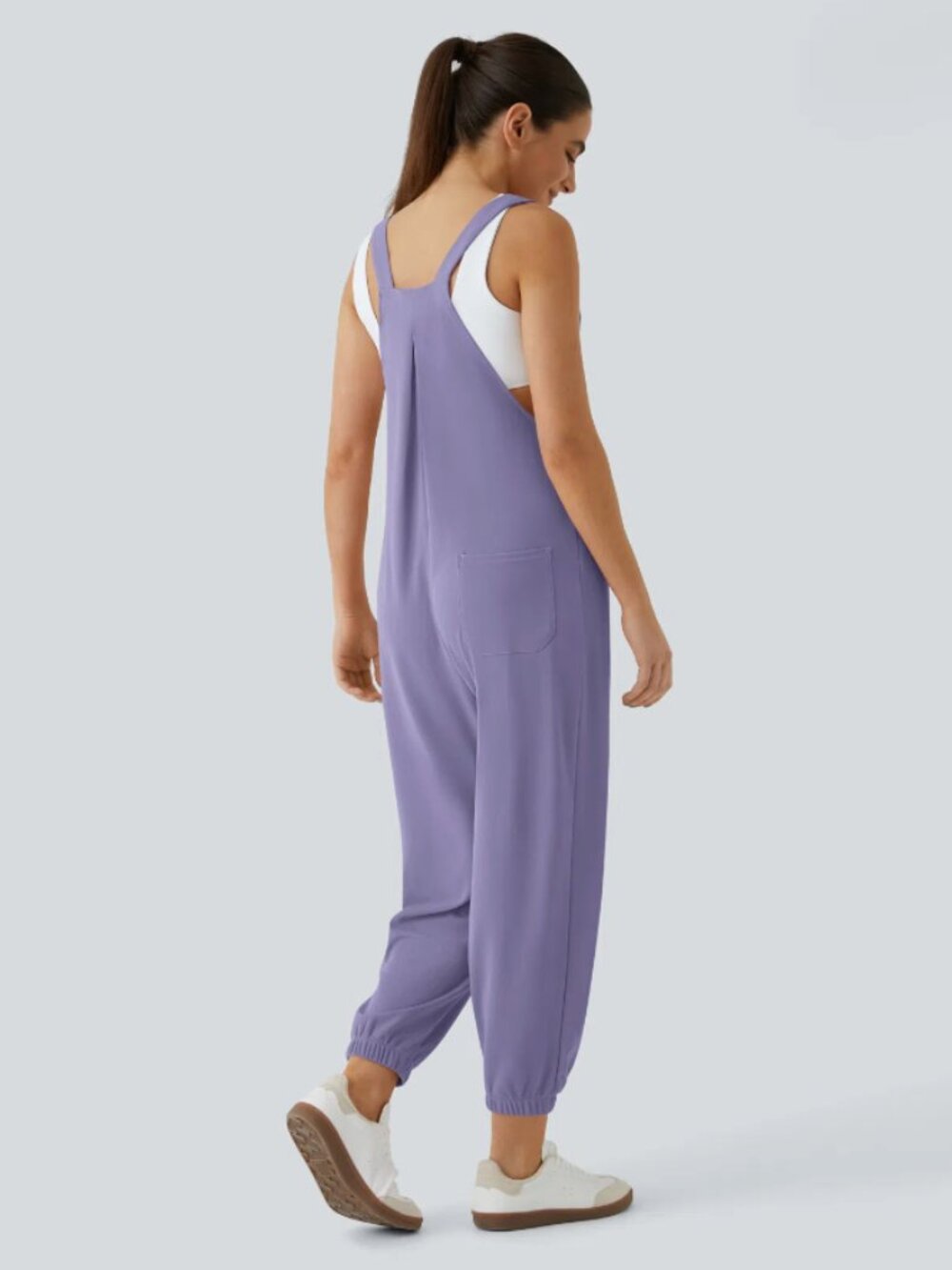 Lavender Halara Overalls - Picture 2 of 9